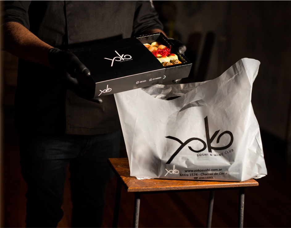 Bolsa sushi Yoko productos premium